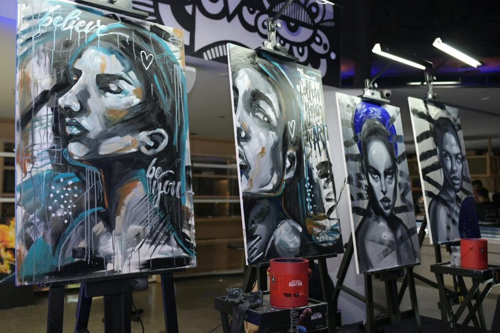 Art Battle Lounge By Pullman - Batalha de pintura