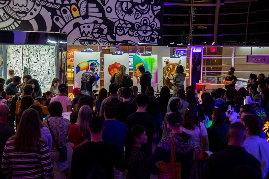 Art Battle Lounge By Pullman - Batalha de pintura