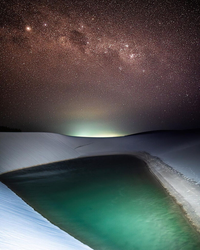 Observação da Via Láctea