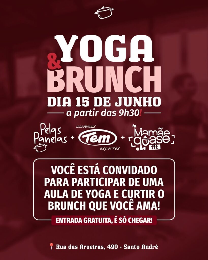 Restaurante Pelas Panelas em Santo André - Yoga & Brunch