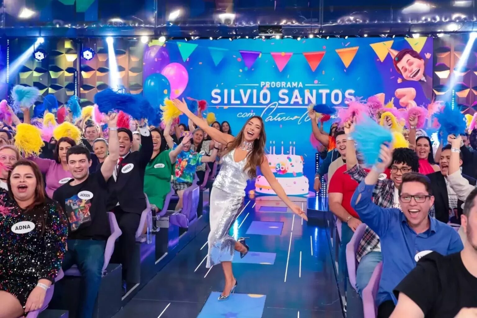 Programa Silvio Santos com Patricia Abravanel
