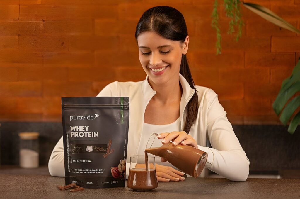 Whey protein sabor Língua de Gato