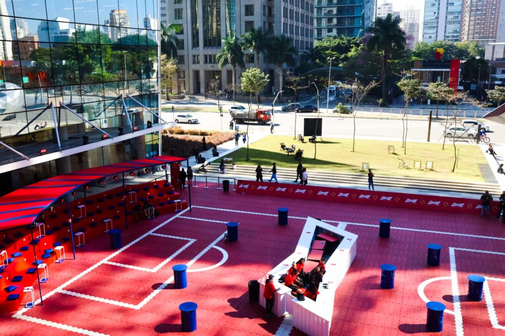 Ativação Bud Mundial de Clubes na Faria Lima