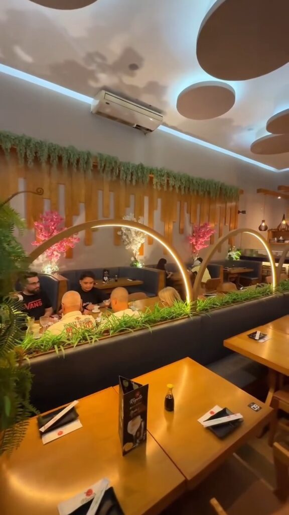 Espaço do Kyoto Sushi