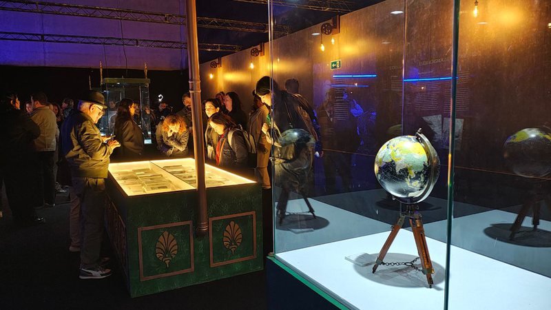 Exposição Julio Verne no MIS Experience