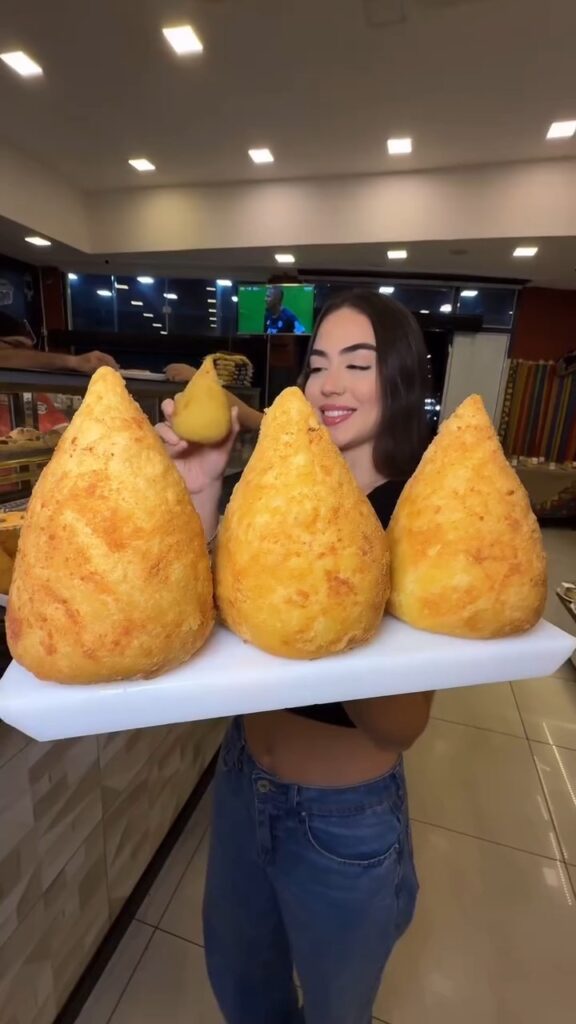 Maior coxinha de SP