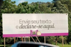 Outdoor para declaração em ação de Sonho de Valsa