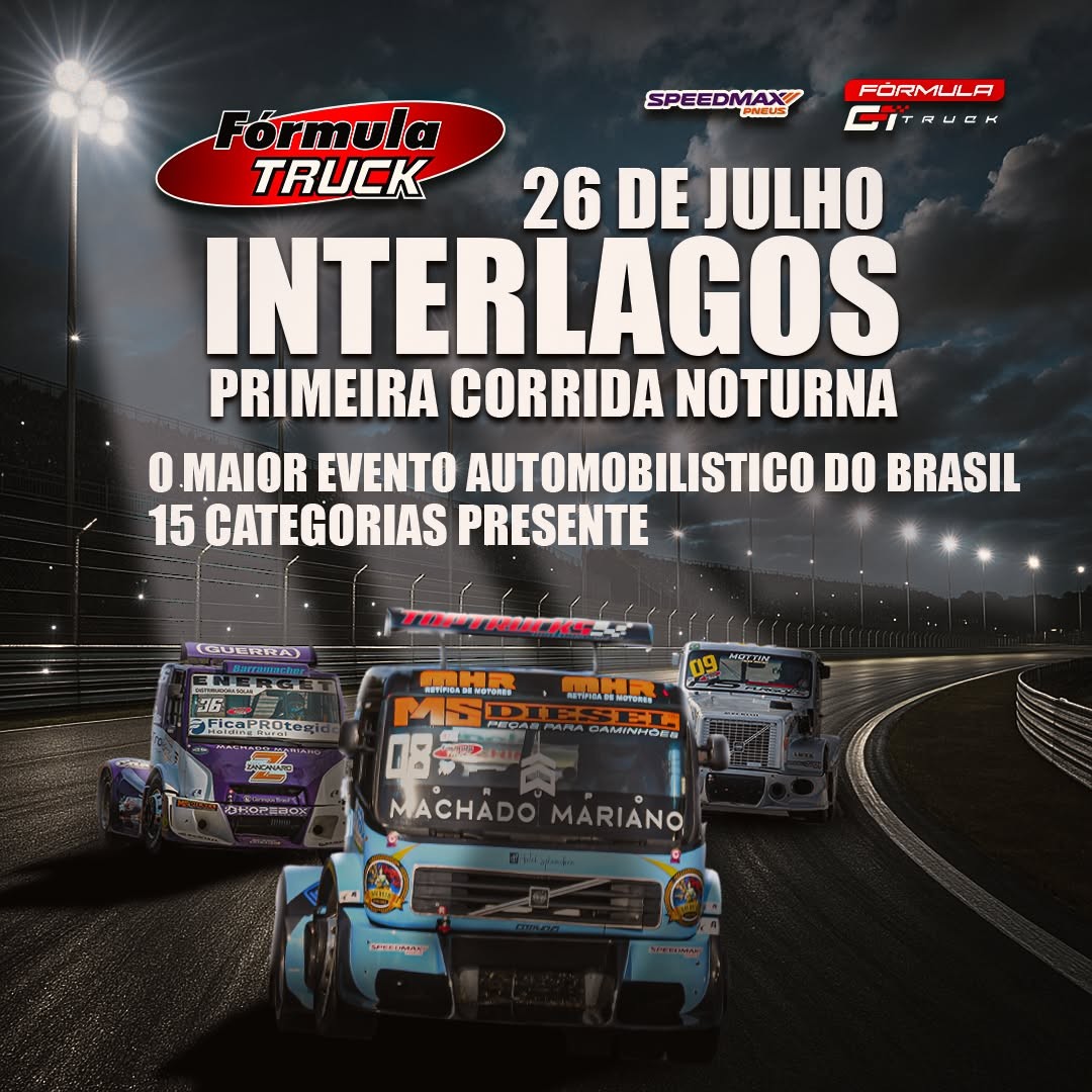 Postagem anúncio da corrida noturna