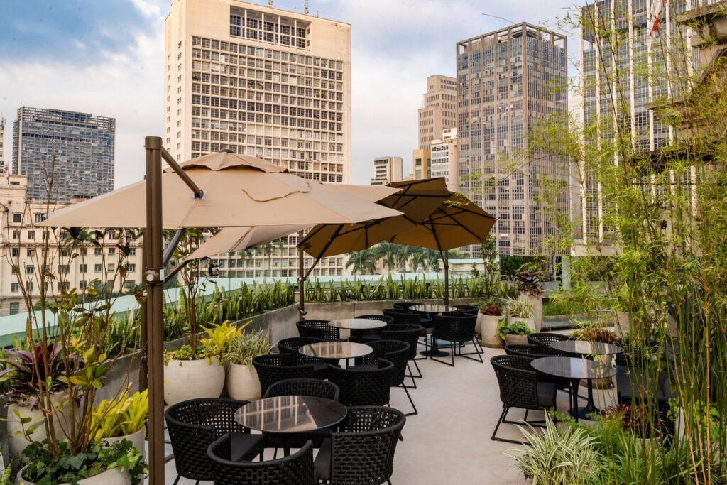 Rooftop restaurante Espaço Priceless