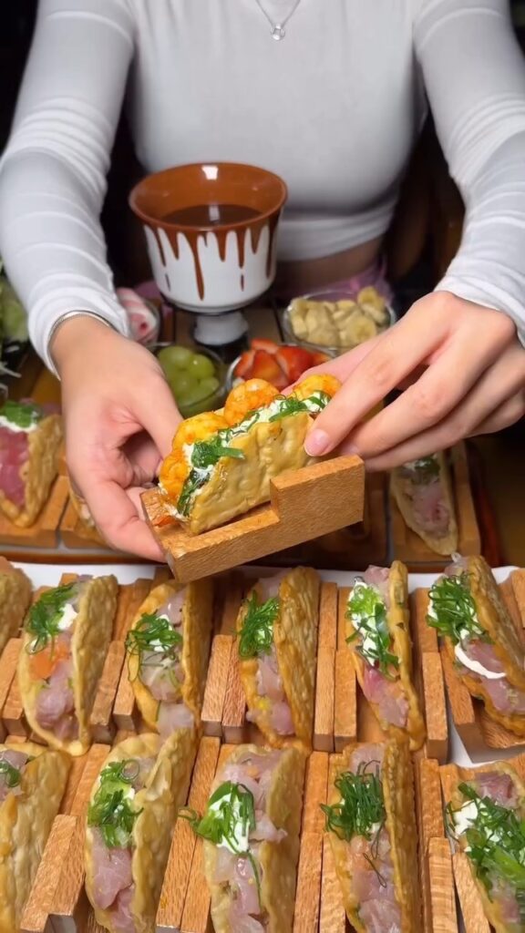 Taco de rodízio especial do Kyoto Sushi