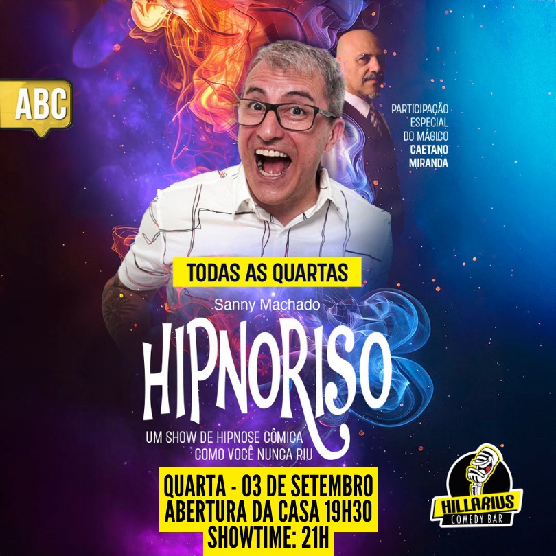 HipnoRiso no Hillarius Comedy ABC