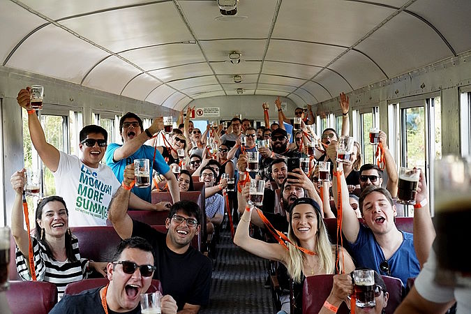 Beer Train - passeio de trem em São Paulo