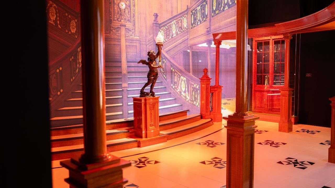 exposição imersiva do Titanic