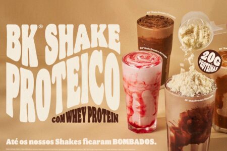 Burger King milk-shake proteico