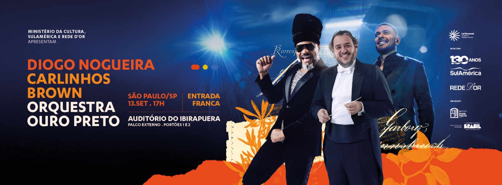 Palco externo do auditório Ibirapuera