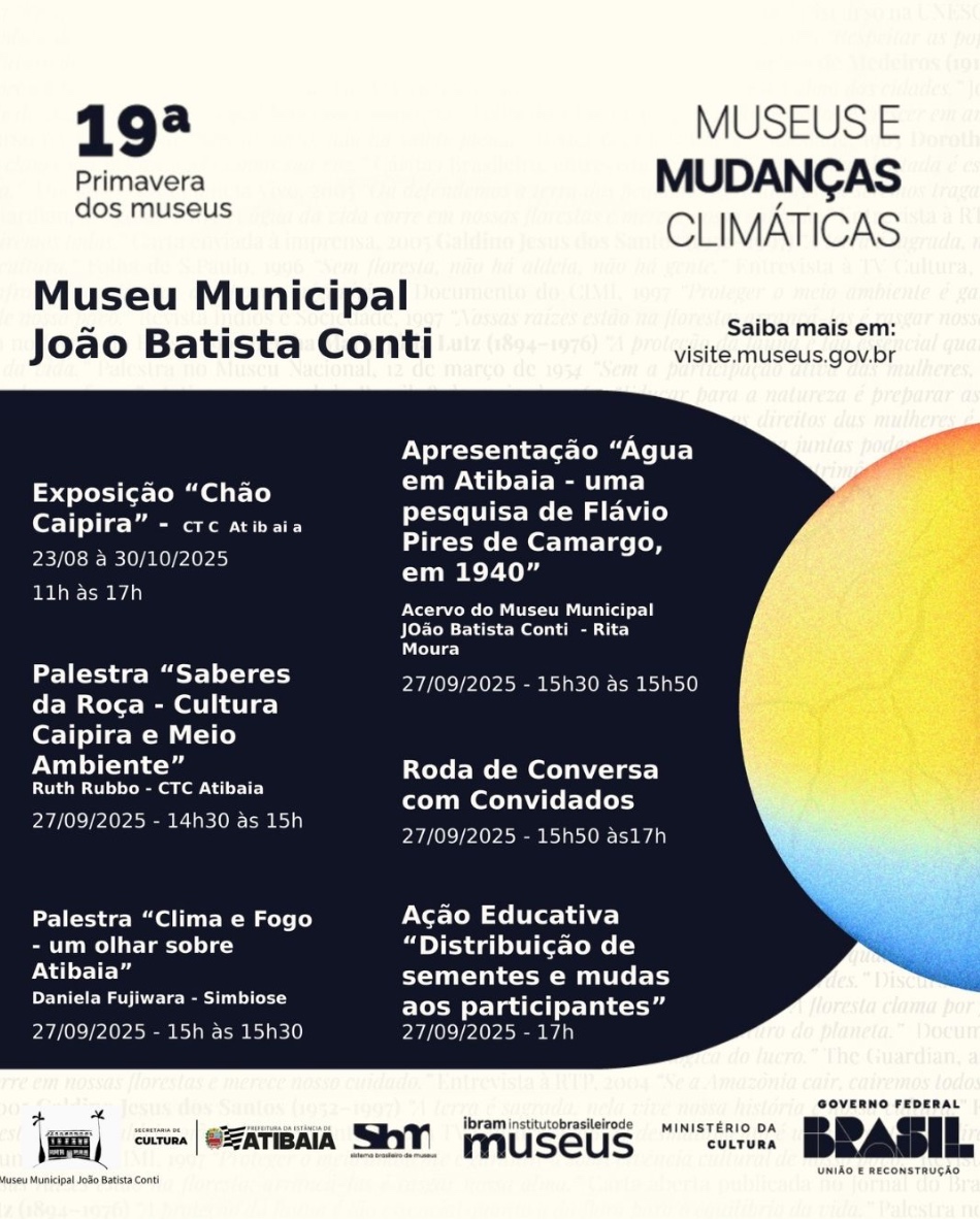 Primavera dos Museus em Atibaia