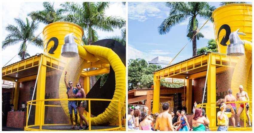 Parque aquático da Skol no Carnaval