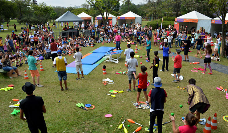Festival no Parque Ibirapuera Crianças