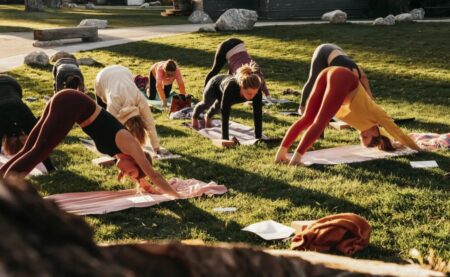 Pilates no Parque Celso Daniel